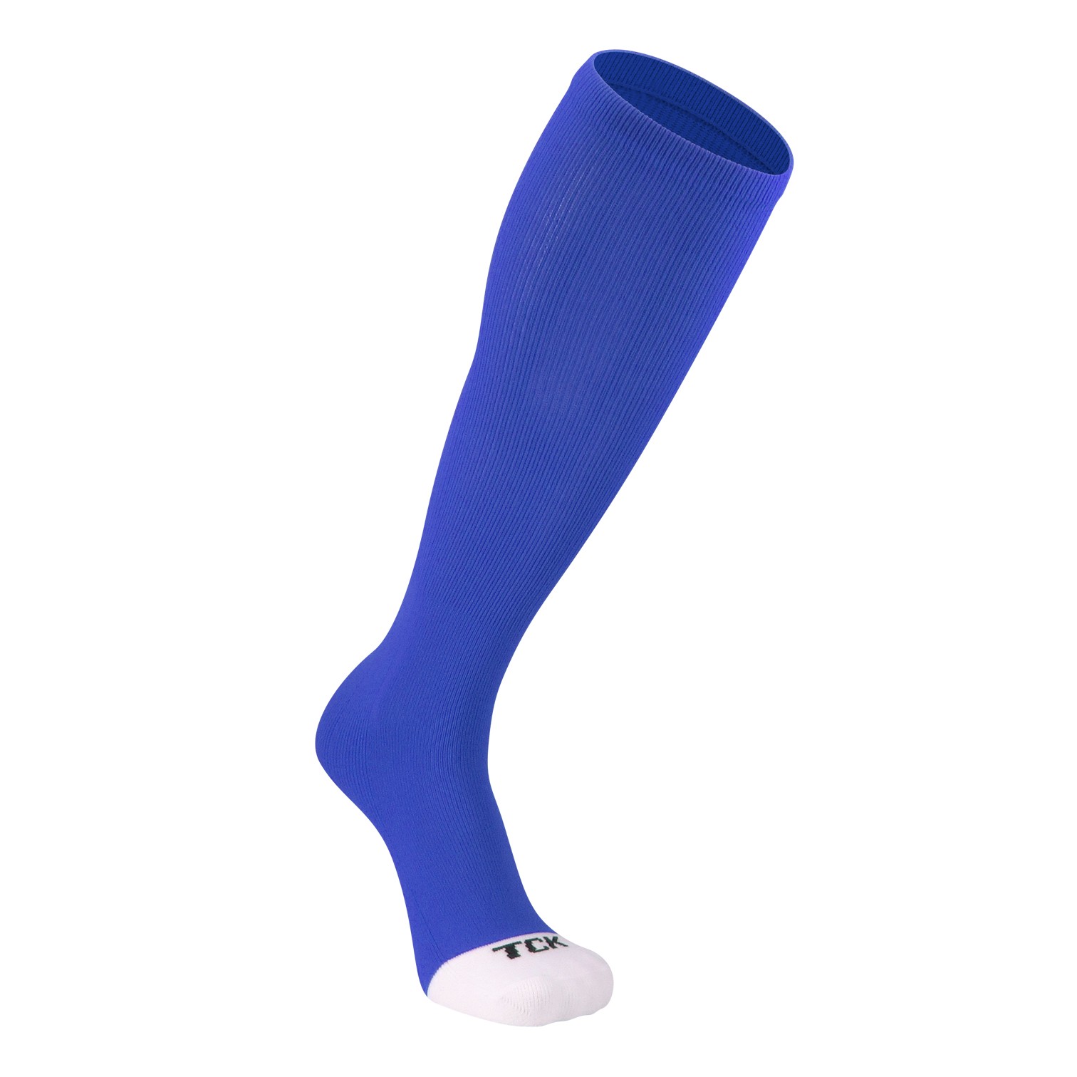 Buy PS Pilot Two Pair's Cotton Lycra Triple Elastic Long Football Socks  Pack of 2 Pairs (Blue), Free Size at