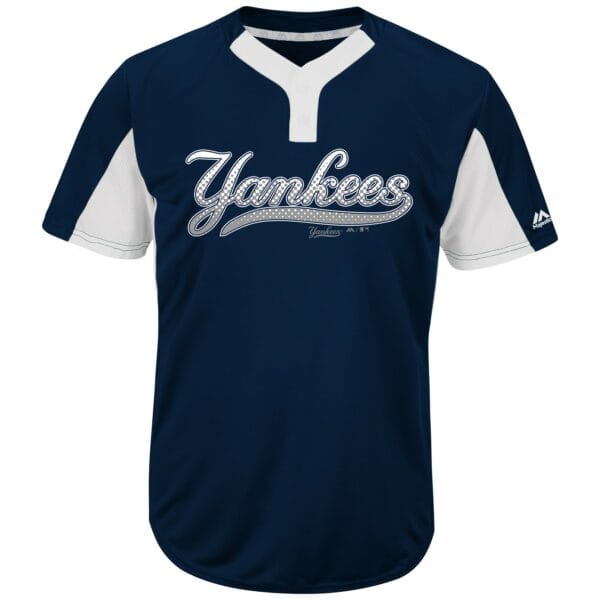 MLB<sup>®</sup> Premier Eagle 2-Button Colorblocked Jersey - YANKEES