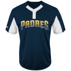 MLB<sup>®</sup> Premier Eagle 2-Button Colorblocked Jersey - PADRES