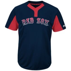 MLB<sup>®</sup> Premier Eagle 2-Button Colorblocked Jersey - RED SOX