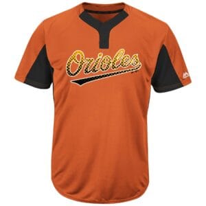 MLB<sup>®</sup> Premier Eagle 2-Button Colorblocked Jersey - ORIOLES