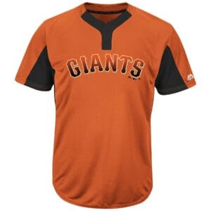 MLB<sup>®</sup> Premier Eagle 2-Button Colorblocked Jersey - GIANTS
