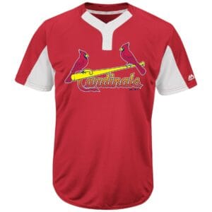 MLB<sup>®</sup> Premier Eagle 2-Button Colorblocked Jersey - CARDINALS