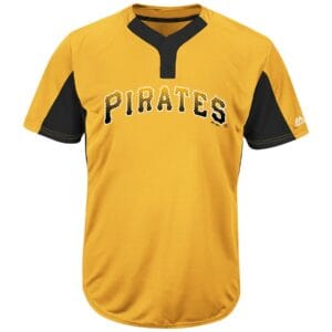 MLB<sup>®</sup> Premier Eagle 2-Button Colorblocked Jersey - PIRATES