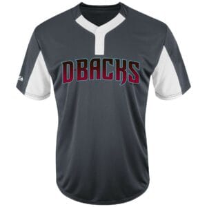 MLB<sup>®</sup> Premier Eagle 2-Button Colorblocked Jersey - DIAMONDBACKS